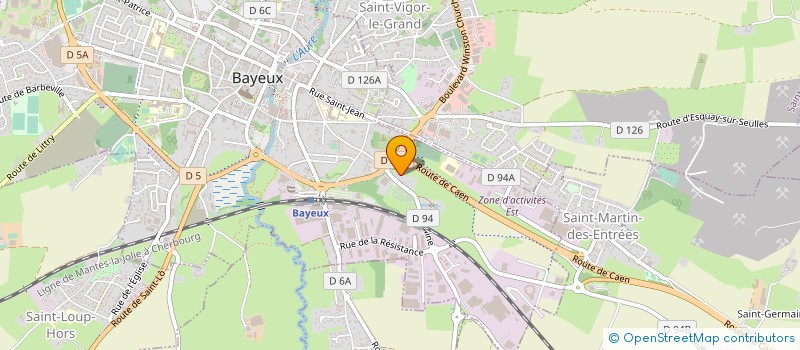 localisation de l'entreprise MADAME THERESE CLEMENT à BLAY