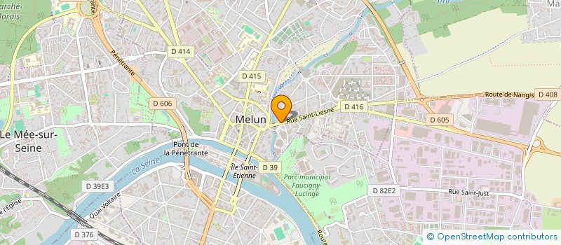 localisation de l'entreprise MADAME THERESE COMABELLA à MELUN