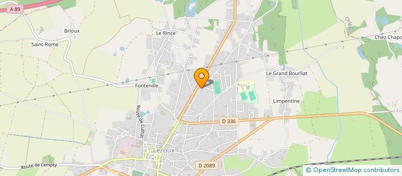 localisation de l'entreprise MADAME THERESE CONTRERAS à LEZOUX