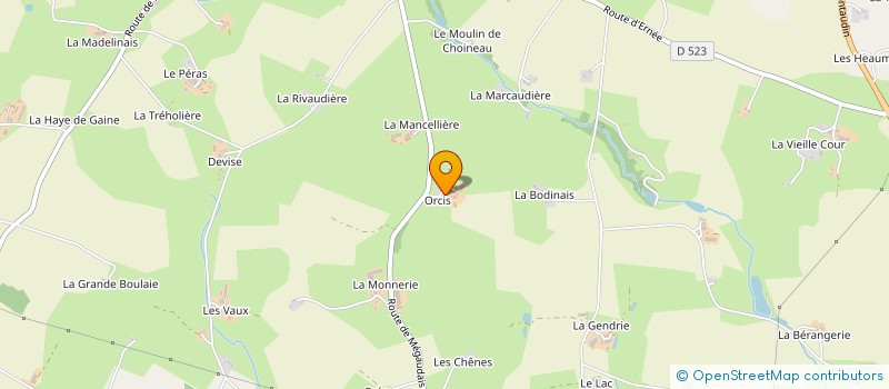 localisation de l'entreprise MADAME THERESE COUDRAY à LARCHAMP