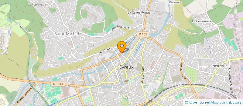 localisation de l'entreprise MADAME THERESE COURDELIER  EVREUX