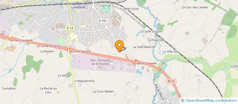 localisation de l'entreprise MADAME THERESE COUTE à SAINT-ALBAN