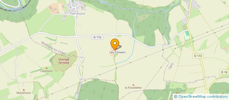 localisation de l'entreprise MADAME THERESE DE VINCENS DE CAUSANS  MONTIGNY-SUR-CHIERS