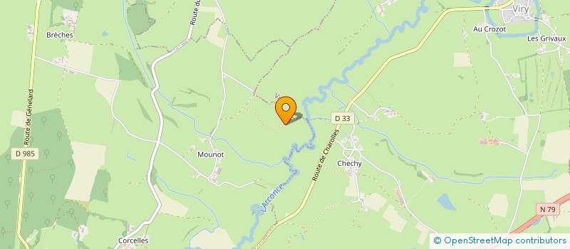 localisation de l'entreprise MADAME THERESE DECROZANT  VENDENESSE-LES-CHAROLLES