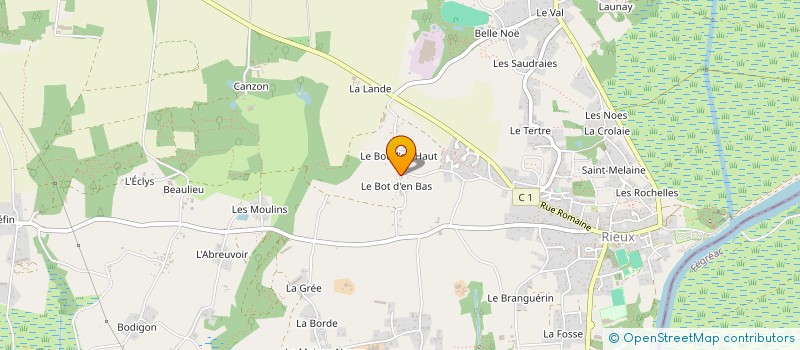 localisation de l'entreprise MADAME THERESE DEGREZ  RIEUX