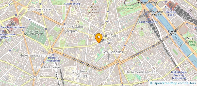 localisation de l'entreprise MADAME THERESE DELAFONTAINE  PARIS