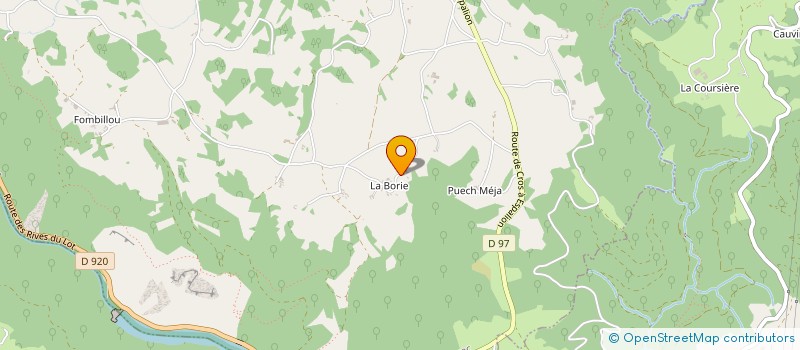 localisation de l'entreprise MADAME THERESE DELBOUIS  LE NAYRAC