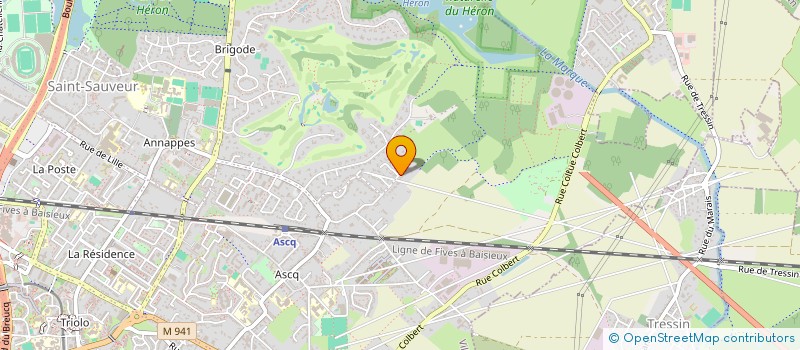 localisation de l'entreprise MADAME THERESE DELCOUR à VILLENEUVE-D'ASCQ