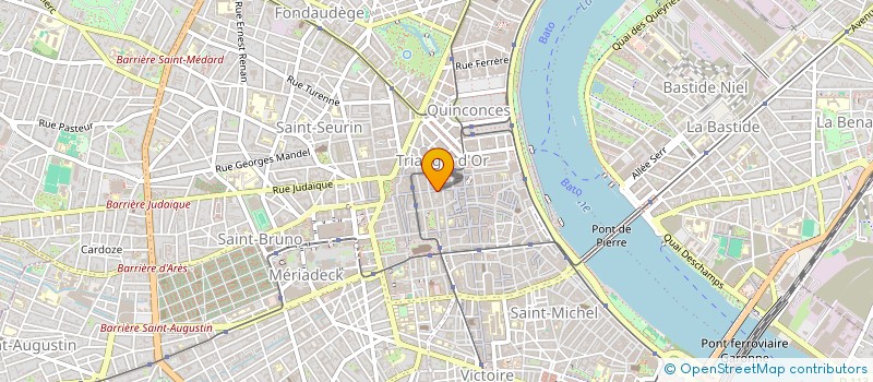 localisation de l'entreprise MADAME THERESE DELMAS  BORDEAUX