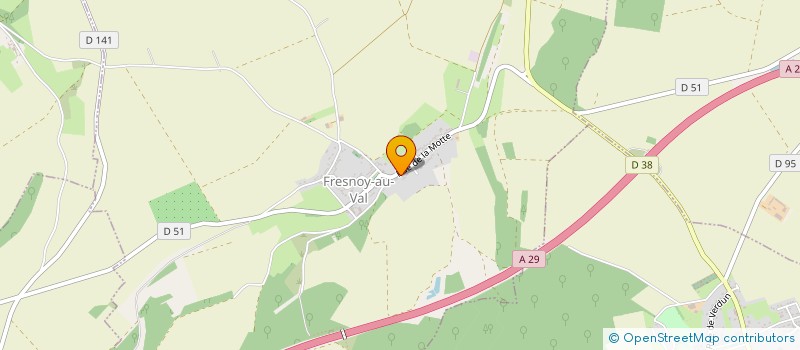 localisation de l'entreprise MADAME THERESE DESFOSSES  POIX-DE-PICARDIE