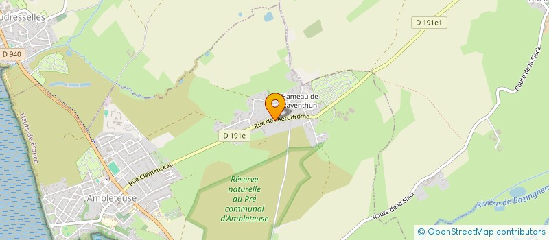 localisation de l'entreprise MADAME THERESE DESOMBRE  AMBLETEUSE