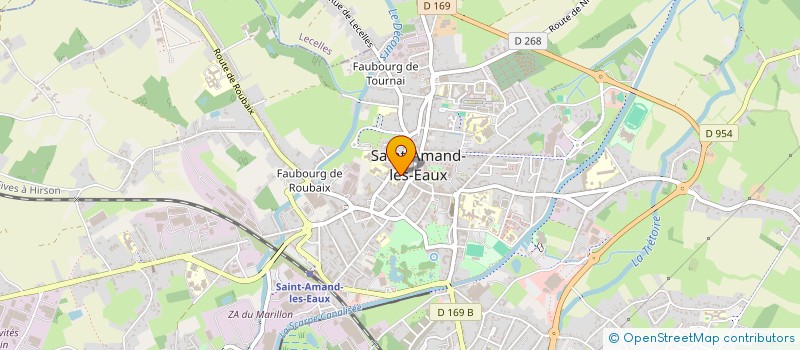 localisation de l'entreprise MADAME THERESE DESORMAIS  SAINT-AMAND-LES-EAUX