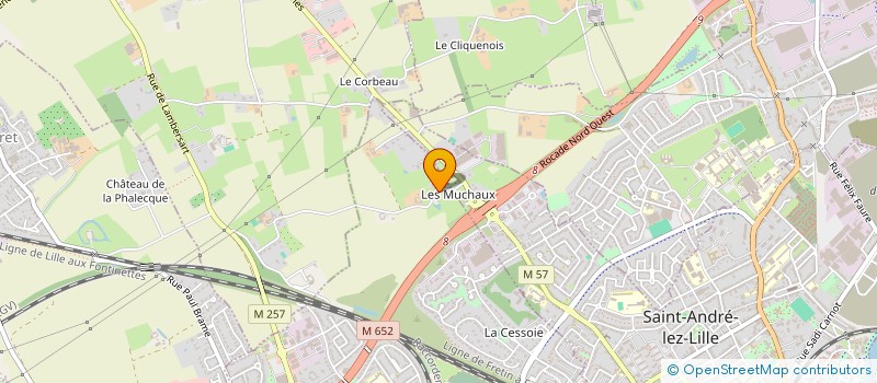 localisation de l'entreprise MADAME THERESE DESREUMAUX à LAMBERSART