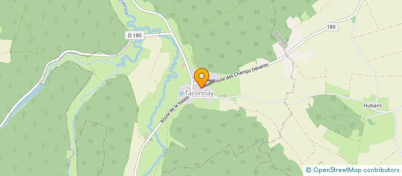 localisation de l'entreprise MADAME THERESE DOUBLOT  BRINON-SUR-BEUVRON