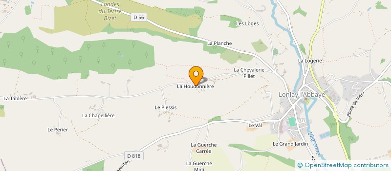 localisation de l'entreprise MADAME THERESE DUMESNIL à LONLAY-L ABBAYE