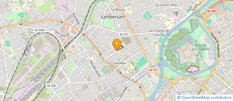 localisation de l'entreprise MADAME THERESE DUMEZ à LAMBERSART