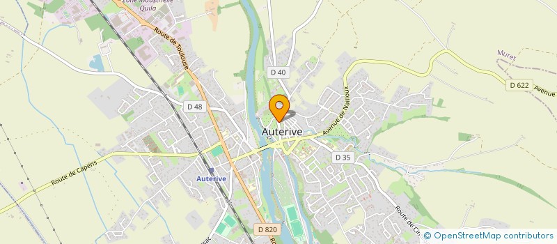 localisation de l'entreprise MADAME THERESE DURAND  AUTERIVE