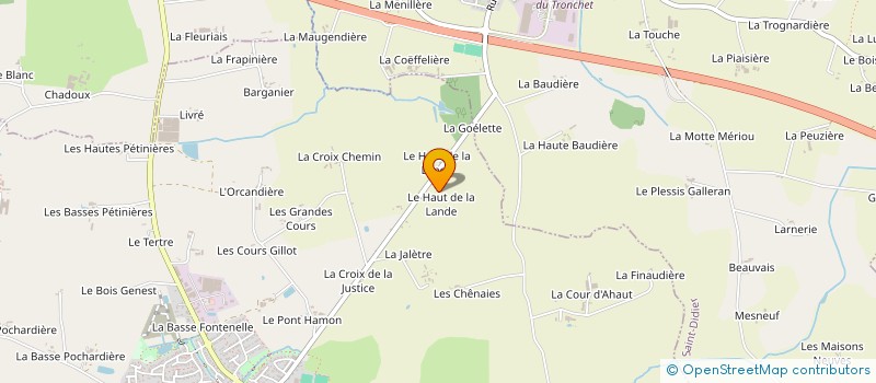 localisation de l'entreprise MADAME THERESE ESNAULT  DOMAGNE