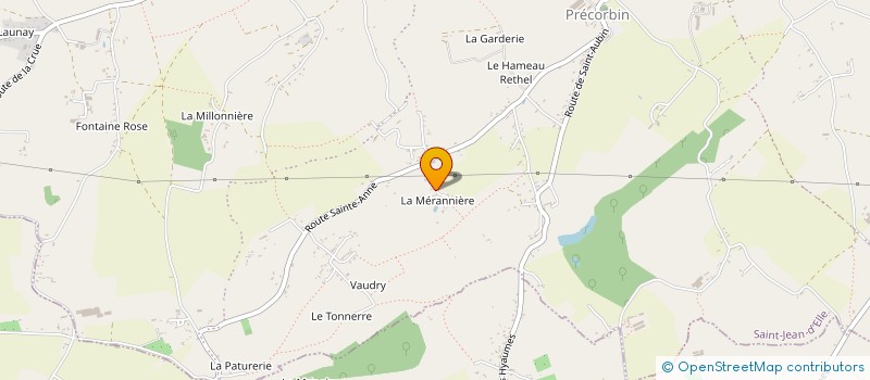 localisation de l'entreprise MADAME THERESE EURY à SAINT-JEAN-D'ELLE