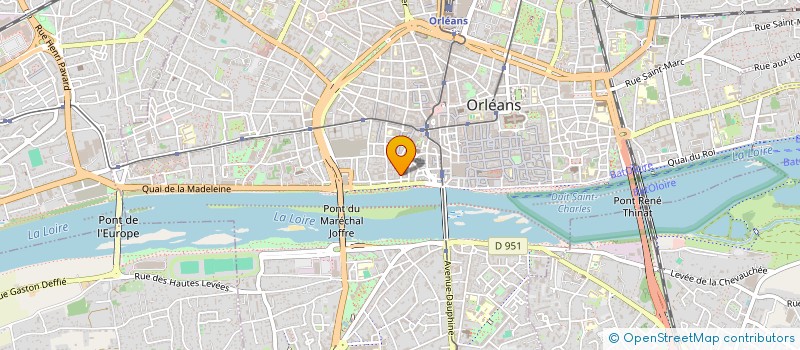 localisation de l'entreprise MADAME THERESE FAGES à ORLEANS