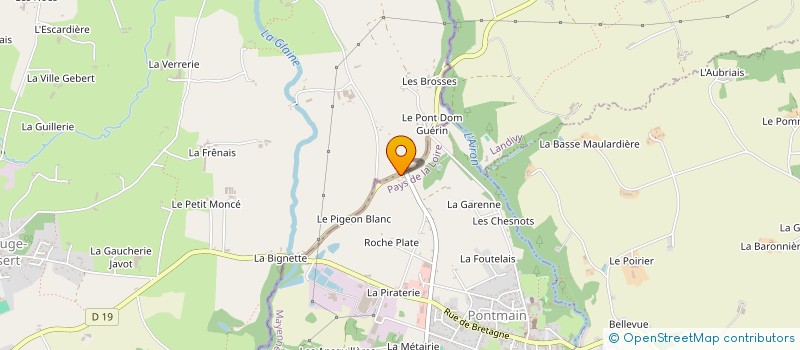 localisation de l'entreprise MADAME THERESE FOURMONT  PONTMAIN