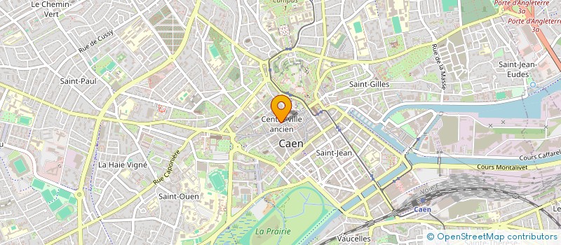 localisation de l'entreprise MADAME THERESE FREMONT à CAEN