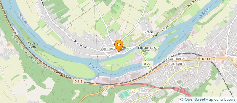 localisation de l'entreprise MADAME THERESE GAHERY  BENNECOURT