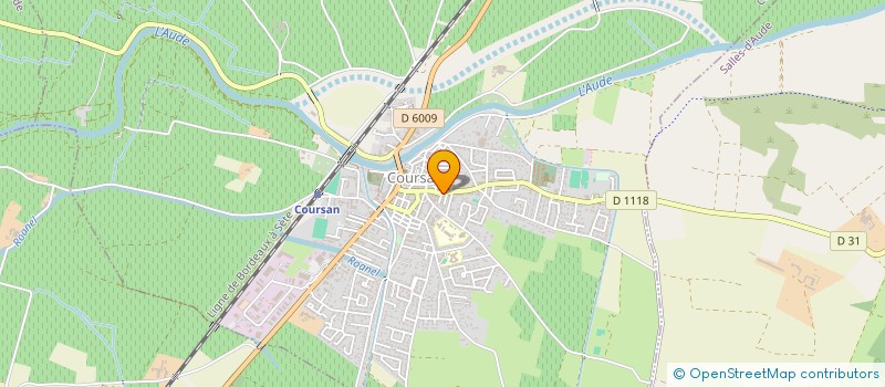 localisation de l'entreprise MADAME THERESE GALY  COURSAN