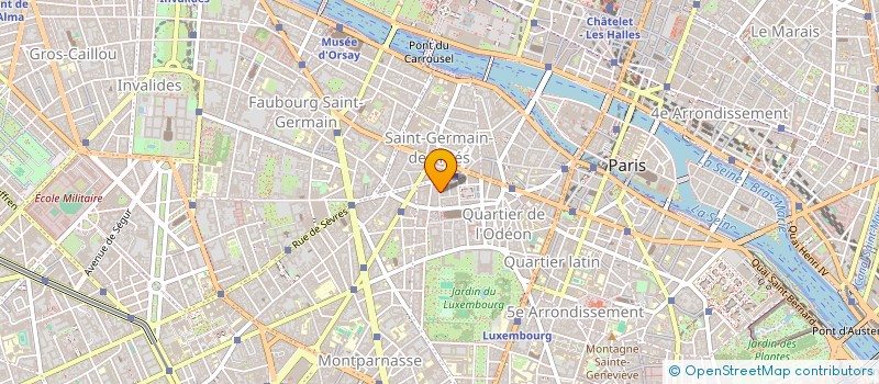 localisation de l'entreprise MADAME THERESE GANCHE  PARIS