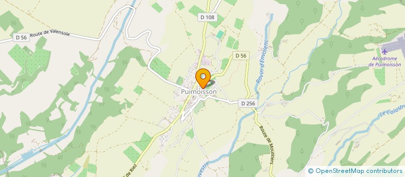 localisation de l'entreprise MADAME THERESE GARRON  PUIMOISSON
