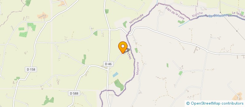 localisation de l'entreprise MADAME THERESE GESLIN  SAVIGNY-LE-VIEUX