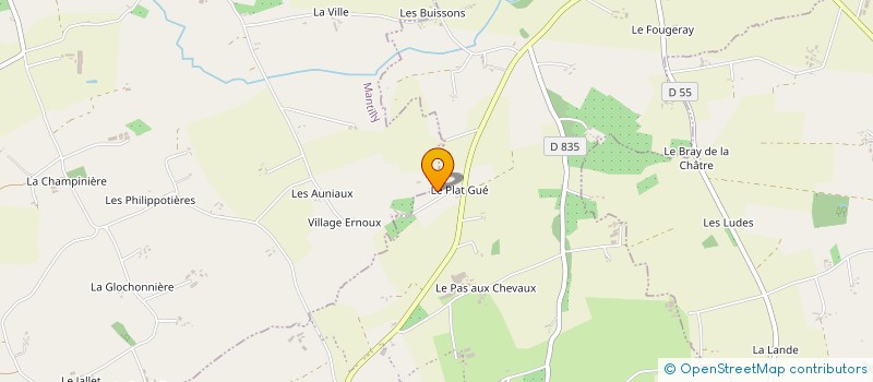 localisation de l'entreprise MADAME THERESE GILLOT à PASSAIS VILLAGES