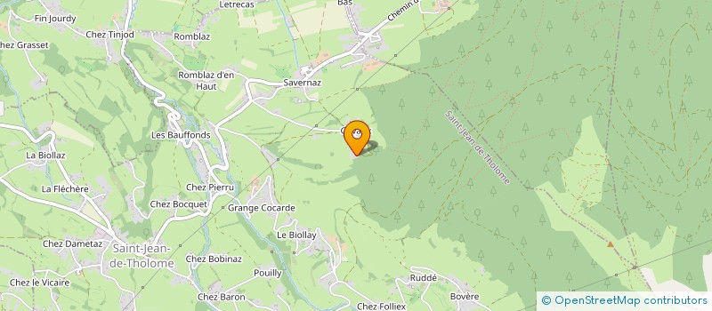 localisation de l'entreprise MADAME THERESE GIRARD  BOGEVE