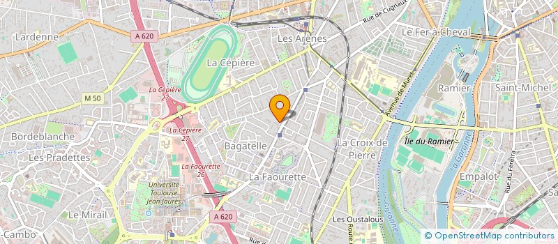 localisation de l'entreprise MADAME THERESE GOMEZ à TOULOUSE