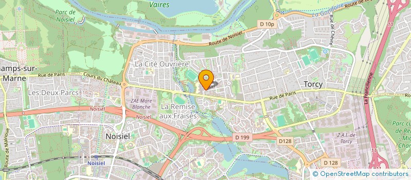 localisation de l'entreprise MADAME THERESE GONZALEZ-PASCUAL  TORCY