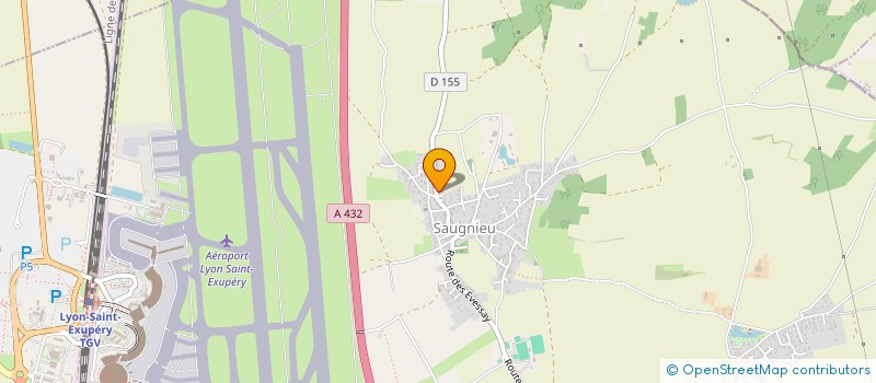 localisation de l'entreprise MADAME THERESE GRANGE à COLOMBIER-SAUGNIEU