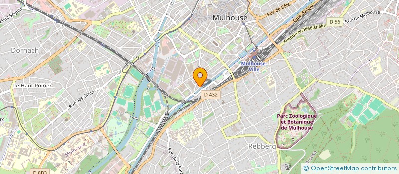 localisation de l'entreprise MADAME THERESE GRISWEG  MULHOUSE