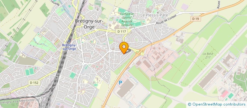 localisation de l'entreprise MADAME THERESE GRODZISKI à BRETIGNY-SUR-ORGE
