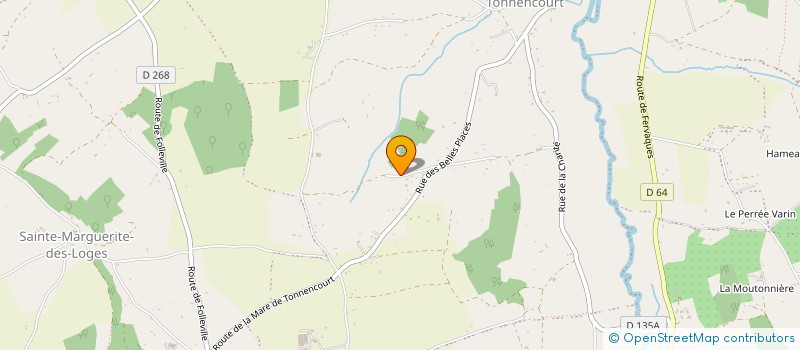 localisation de l'entreprise MADAME THERESE GROENEWEG  LIVAROT-PAYS-D'AUGE