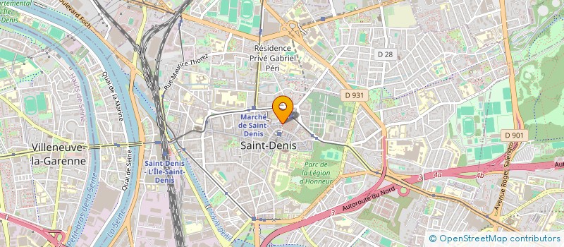 localisation de l'entreprise MADAME THERESE GUAMIS à SAINT-DENIS