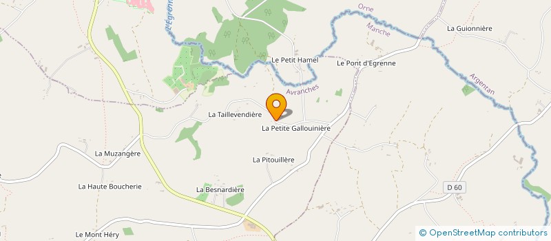 localisation de l'entreprise MADAME THERESE GUILLOIT  SOURDEVAL