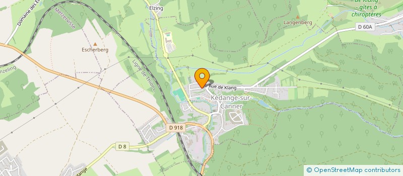 localisation de l'entreprise MADAME THERESE HAMENTIEN  METZERESCHE