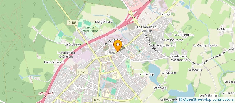 localisation de l'entreprise MADAME THERESE HAVARD  LIFFRE