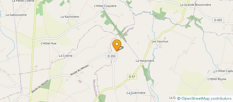 localisation de l'entreprise MADAME THERESE HOUSSIN à CAMBERNON