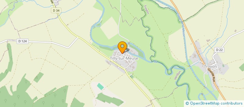 localisation de l'entreprise MADAME THERESE HUBSCHI à TILLY-SUR-MEUSE