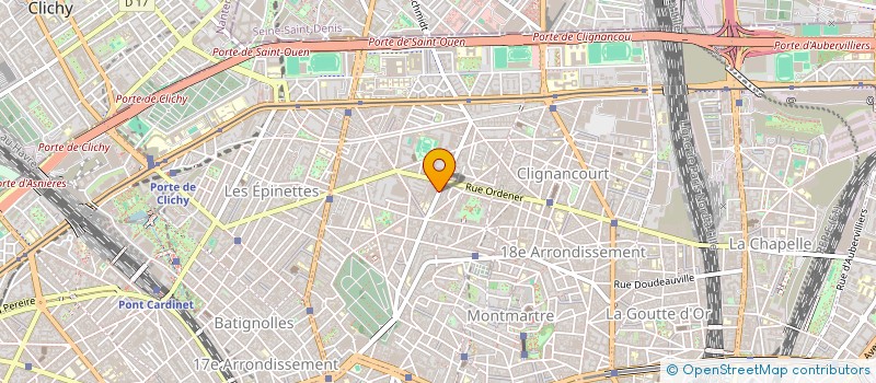 localisation de l'entreprise MADAME THERESE HUCHETTE  PARIS