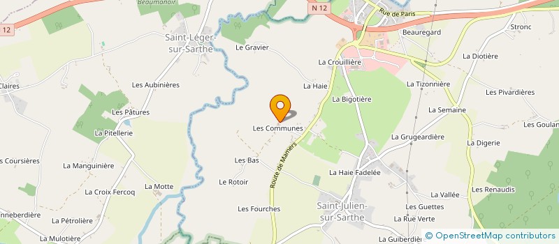 localisation de l'entreprise MADAME THERESE JACOB à BARVILLE