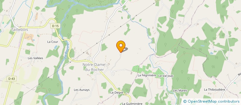localisation de l'entreprise MADAME THERESE-JEANNINE BATARD à ATHIS-VAL DE ROUVRE
