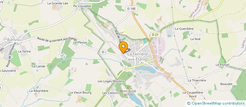 localisation de l'entreprise MADAME THERESE JOBARD à BANVOU