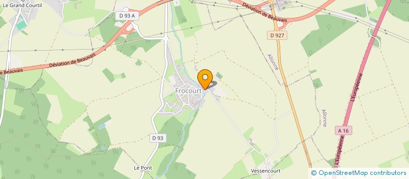 localisation de l'entreprise MADAME THERESE KNOCKAERT  VILLEFRANCHE-DE-LONCHAT